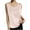 Pink, variant on HongQid Womens Silk Satin Tank Tops Summer Tank Shirt Round Neck Sleeveless Blouse Camisole