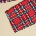 thumbnail image 6 of Zhuashum Toddler Girl Dress 2-3 Years Toddler Christmas Long Sleeve Lace Plaid Prints Princess Dress Xmas Party Bowknot Dresses Cute Wear Red, 6 of 8