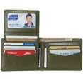 thumbnail image 7 of Alpine Swiss Connor Executive Bifold Wallet | Business Passcase for Men | Premium Leather | Dual ID Windows | RFID Blocking | Gift Box Included, 7 of 7
