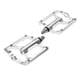 thumbnail image 1 of Pedales para Bicicleta BMX HS Alnc-828 plata Plateado 1/2, 1 of 5