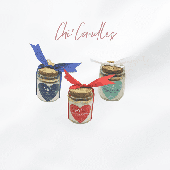 Combo of 3 massage Chi'Candles 40ml / 1.4fl oz