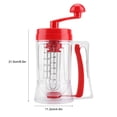 thumbnail image 3 of Garosa Hand-held Manual Pancake Cupcake Batter Mixer Dispenser Blender Machine Baking Tool, Cupcake Batter Mixer, Manual Batter Mixer, 3 of 5