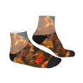 thumbnail image 6 of Salouo Cat Dog Friendship Pattern Unisex Middle Tube Socks,Middle-Finger Knee High Socks Over The Calf Tube Stocking Crew Stockings for Women and Men Tube Socks, 6 of 8
