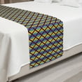 thumbnail image 2 of Rainbow Bed Runner, Abstract Colorful Triangles Geometric Art, Decorative Accent Bedding Scarf for Hotels Homes and Guestrooms, King, Multicolor, by Ambesonne, 2 of 2