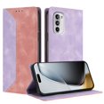 thumbnail image 1 of Funda FOXDOCK para Motorola Moto G 5G 2022 de Cuero Premium Bicolor con Ranuras RFID, Carcasa Tipo Billetera Antigolpes y Soporte Plegable, 1 of 6