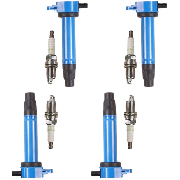 Performance Ignition Coil and NGK Spark Plug Compatible with Jeep Patriot Dodge Journey UF557