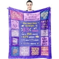thumbnail image 1 of LHSHID Gifts for 12 Year Old Girls Blanket 12 Year Old Girl Gift Ideas 12 Year Old Girl Birthday Gifts Birthday Gifts for 12 Year Old Girls 12th Birthday Gifts for Girls 12 Year Old Gifts 60x80in, 1 of 6