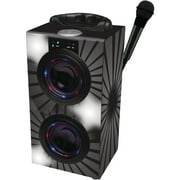Lexibook Bt600bkz Mini Bluetooth Karaoke Tower With Microphone