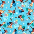 thumbnail image 2 of 1 Yard - Disney Princess Moana True to Your Heart Blue Cotton Fabric (Great for Quilting, Sewing, Craft Projects, Throw Pillows & More) 1 Yard X 44" Wide, 2 of 2