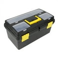 thumbnail image 2 of Premium Large & Medium Plastic Toolbox with Lockable Design, Removable Storage Compartments - Ergonomic Non-Slip Handle, Heavy-Duty Wear-Resistant Engineering Plastic Construction, Ideal for Tool, 2 of 7