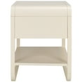 thumbnail image 6 of SAFAVIEH Yunis Contemporary 1 Drawer Nightstand,White/Natural Rattan, 6 of 14