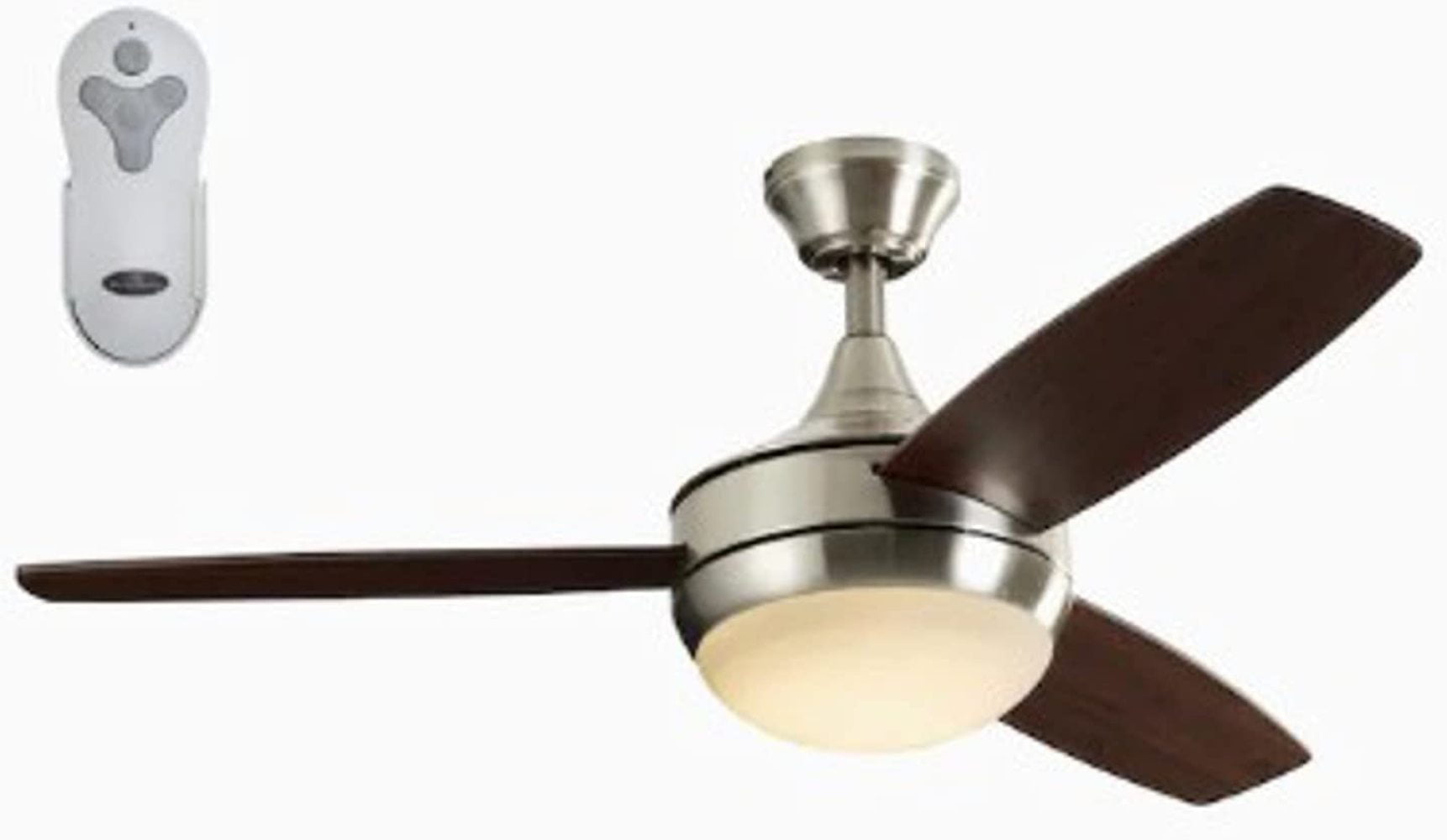 52 in LED Ceiling Fan Remote Elegant Old World Bowl Light Tuscan Fixture 