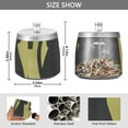 thumbnail image 3 of Black Cats in Green Ashtray with Lid Cigarette Ashtray Stainless Steel Ash Tray Ash Holder for Home Outdoor, 3 of 7