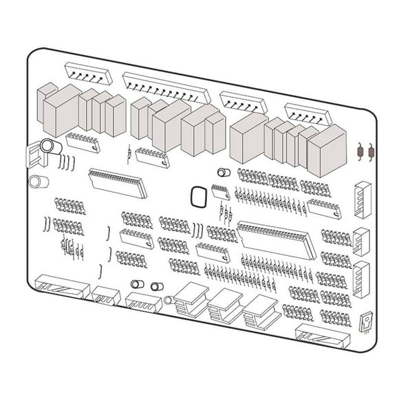 Panel de control electrónico para refrigerador Samsung DA94-02663F