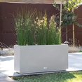 thumbnail image 5 of Veradek Block Series Long Box Medium Plastic Planter - White, 5 of 5