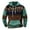 Green, variant on Men Vintage Aztec Tribal Hoodies Western Ethnic Graphic Hooded Sweatshirts Long Sleeve Retro Patchwork Pullover Tops