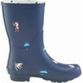 thumbnail image 2 of Galleria Enterprises Women's Mid-Calf Rain Boots Size US 10 M  Navy-cats & Dogs, 2 of 6