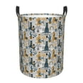 thumbnail image 2 of Goofa Llama and Cactus1 Printed Circular Hamper,Laundry Basket with Handles,Storage Baskets Foldable,Large Capacity Laundry Hamper-Medium, 2 of 8