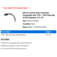 thumbnail image 2 of Idle Air Control Valve Connector - Compatible with 1992 - 1995 Chevy C1500 Suburban 5.7L V8 1993 1994, 2 of 2