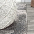 thumbnail image 2 of JONATHAN Y CONTEMPORARY POP 2 x 8 Runner Rug, Petalo Abstract Two-Tone - Gray/Cream, CTP200C-28, 2 of 8