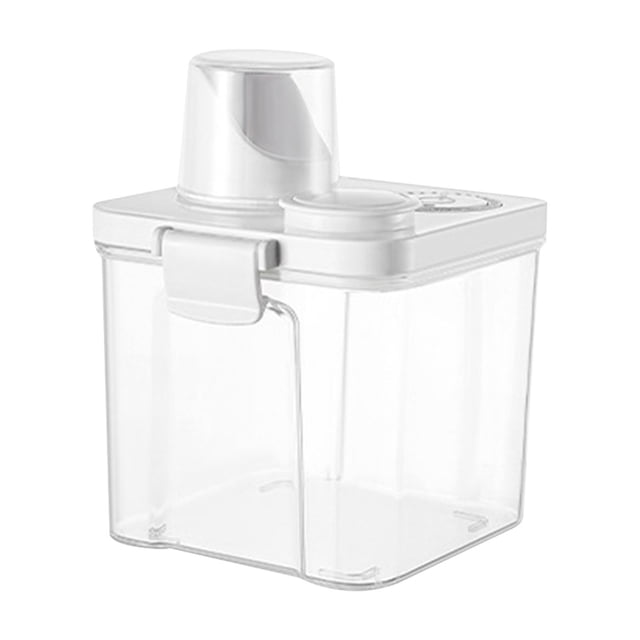 Leodye 1PCS Food-Grade Five Grain Storage Box - Sealed Container for Flour/Rice, Insect-Proof Kitchen Organizer -3.54×3.54×5.31IN
