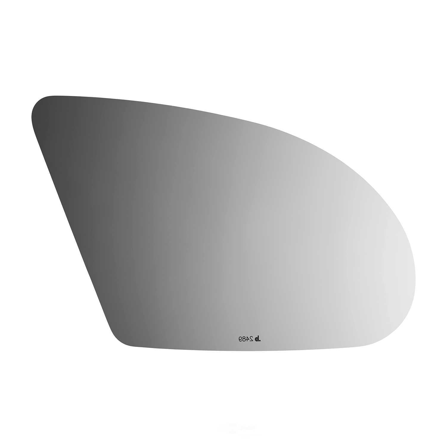Burco Side View Mirror Replacement Glass - Clear Glass - 2489