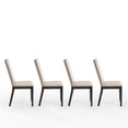 thumbnail image 3 of Pemberly Row 19.5" Modern Wood Dining Chair in Slate (Set of 4), 3 of 8
