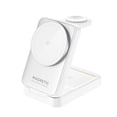 thumbnail image 1 of Folding magnetic three-in-one wireless charger,white, 1 of 23
