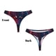 thumbnail image 3 of Balery Cool Wolf Head Tangas de Algodón para Mujer con Estampado – Ropa Interior Sexy, Transpirable, G-string-XX-Large, 3 of 6