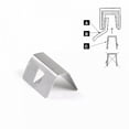 Car Rain Guard Channel Clips Stainless Steel Fit for HEKO SNED G3