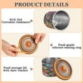 thumbnail image 5 of BZSMCE Food Storage Container 304 F Stainless Steel Containers Garden Medley Printing, 5 of 8