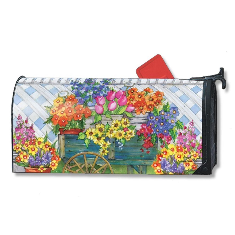 Mailbox Cover Oversized Flowers Fresh Picked, LARGE MailWraps