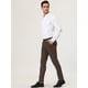 thumbnail image 4 of INSPIRE CHIC Vestidocuadros pahombre Pantalones de negocioscuadros ajustados con bolsillos marrón L, 4 of 6