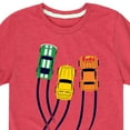 thumbnail image 3 of Instant Message - Transportation - Race Cars Race - Toddler & Youth Short Sleeve T-Shirt, 3 of 6