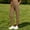 Khaki, variant on BUIGTTKLOP Women's Golf Pants High Waist Straight Leg Dress Pants Slim Fit Stretch Ankle Length Business Casual Work Pants
