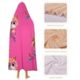 thumbnail image 5 of Super Kitties Cloak Hooded Blanket Soft Wearable Blanket Hoodie Throw Cape for Couch Kids Adults 60"x80", 5 of 8