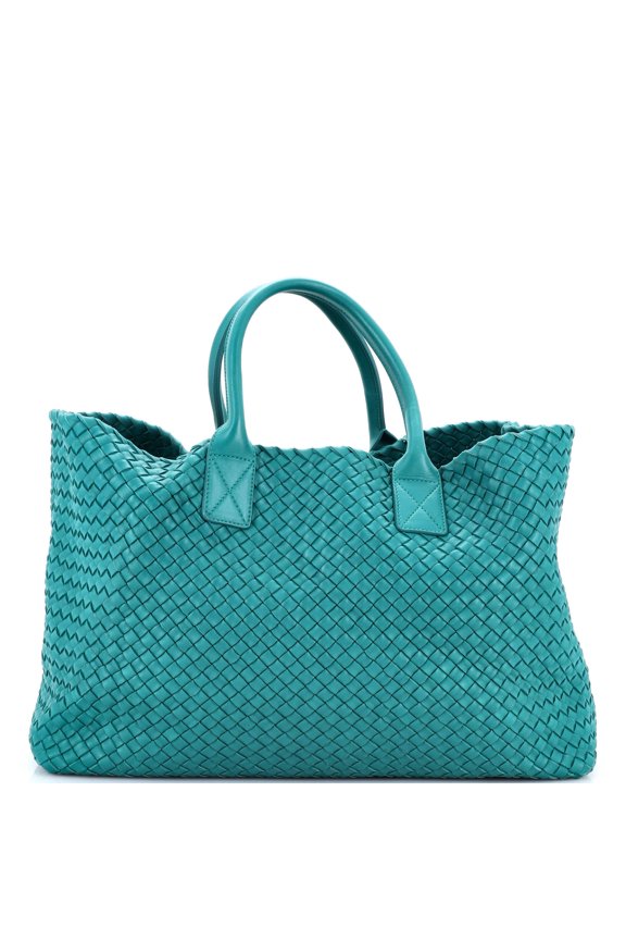 Pre-Owned Cabat Tote Intrecciato Nappa Medium By Rebag
