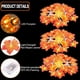thumbnail image 4 of Clearance LED Maple Leaf Light String Halloween Thanksgiving Garden Party Decoration Lights Halloween Ghost, 4 of 5