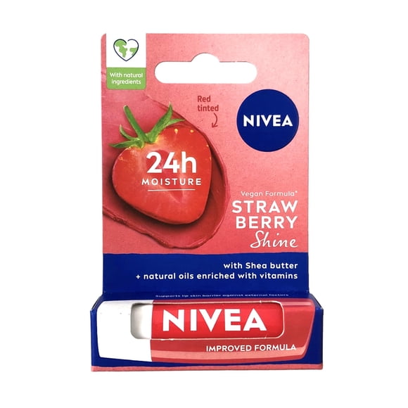 Cuidado labial NIVEA Fruity Shine Strawberry 4,8 g