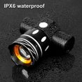 thumbnail image 3 of T6 Adjustable Zoom Lanterna Bicicleta Bike Light Front Bicycle Lamo USB Rechargeable, 3 of 4
