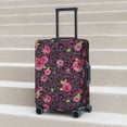 thumbnail image 6 of Pofeuu Rose Mix Leopard 2 Print Luggage Suitcase Cover Protector Luggage Washable Covers Aesthetic for 18/24/28/32 inch Luggage（No luggage included）-Medium, 6 of 7