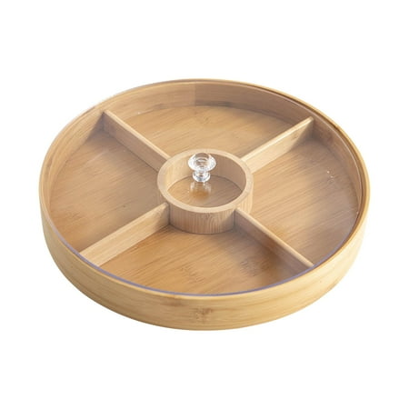 

Dining Room Food Serving Dessert For Party Plate Snack Tray With Compartments