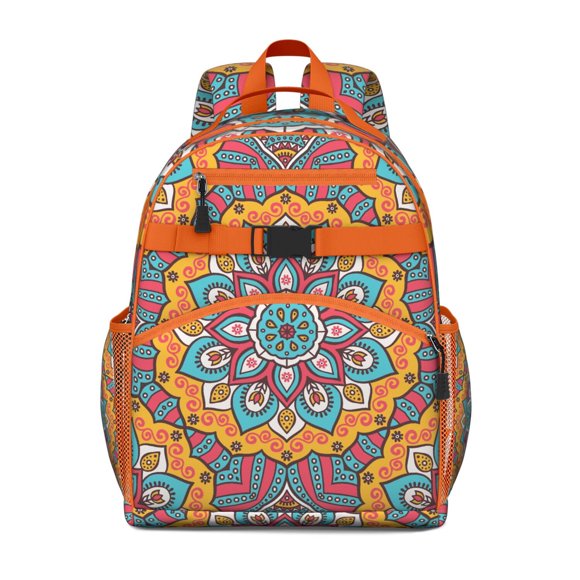 Balance Harmonie Tranquillité Énergie Sacrée Réveil Guérison Sac à Dos Scolaire pour Tout-Petits Bretelles Spacieuses Réglables