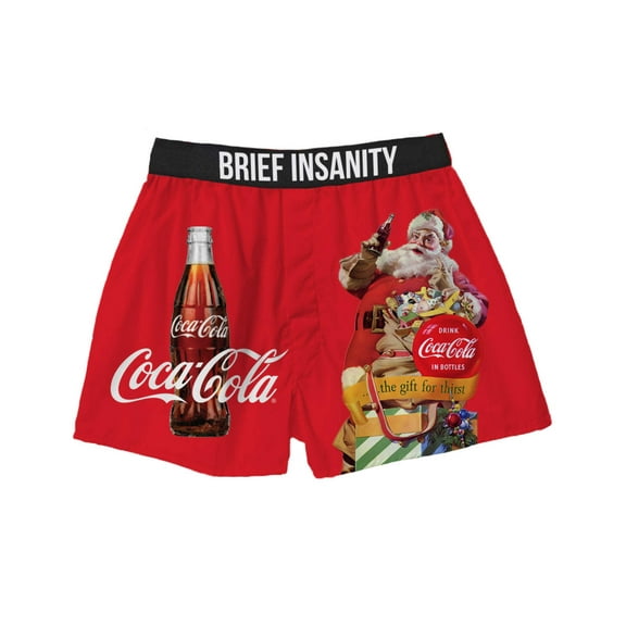Coca Cola Large Santa Boxer Shorts