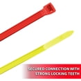 thumbnail image 3 of Kdar AC11SD100 11.8 in. Standard Duty Cable Ties, Assorted Color - Pack of 100, 3 of 5