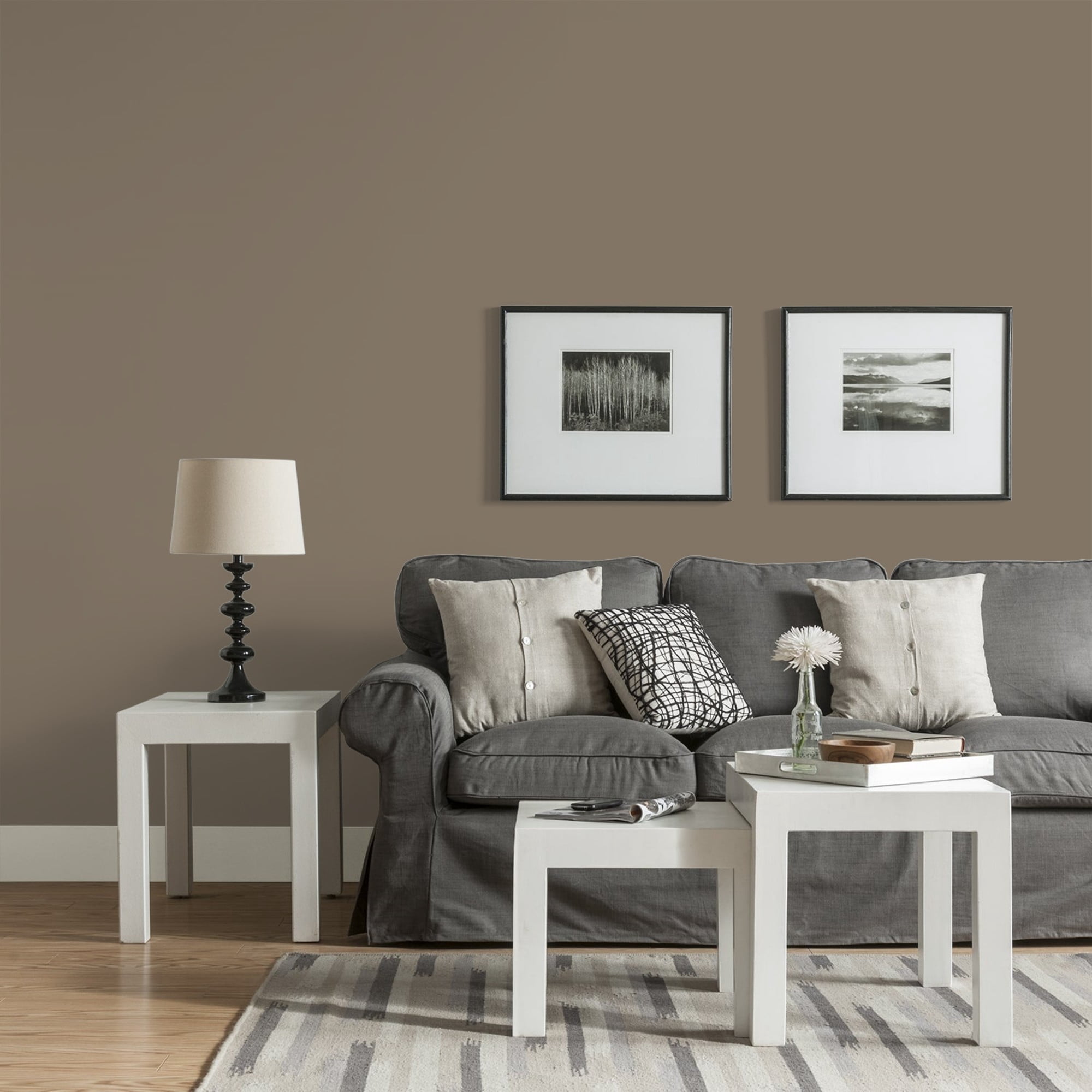 Glidden HEP Clam Shell / Beige, Eggshell Interior Paint with Primer, 1 Quart
