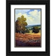 thumbnail image 1 of Johnson, Tim 14x18 Black Ornate Wood Framed with Double Matting Museum Art Print Titled - Vast Vistas, 1 of 4