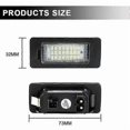 thumbnail image 2 of 2pcs led License Plate Light Canbus Number Lamp For BMW E92 E93 F30 F31 F45 E39 E60 F11 E70 X5 E84 X1 E82 F22 E90 E91 E61 F10, 2 of 4