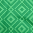 thumbnail image 1 of oneOone Cotton Poplin Green Fabric Geometric Sewing Fabric By The Yard Printed Diy Clothing Sewing Supplies 56 Inch Wide, 1 of 4