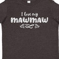thumbnail image 4 of Inktastic I Love My Mawmaw with Hearts Boys or Girls Toddler T-Shirt, 4 of 5